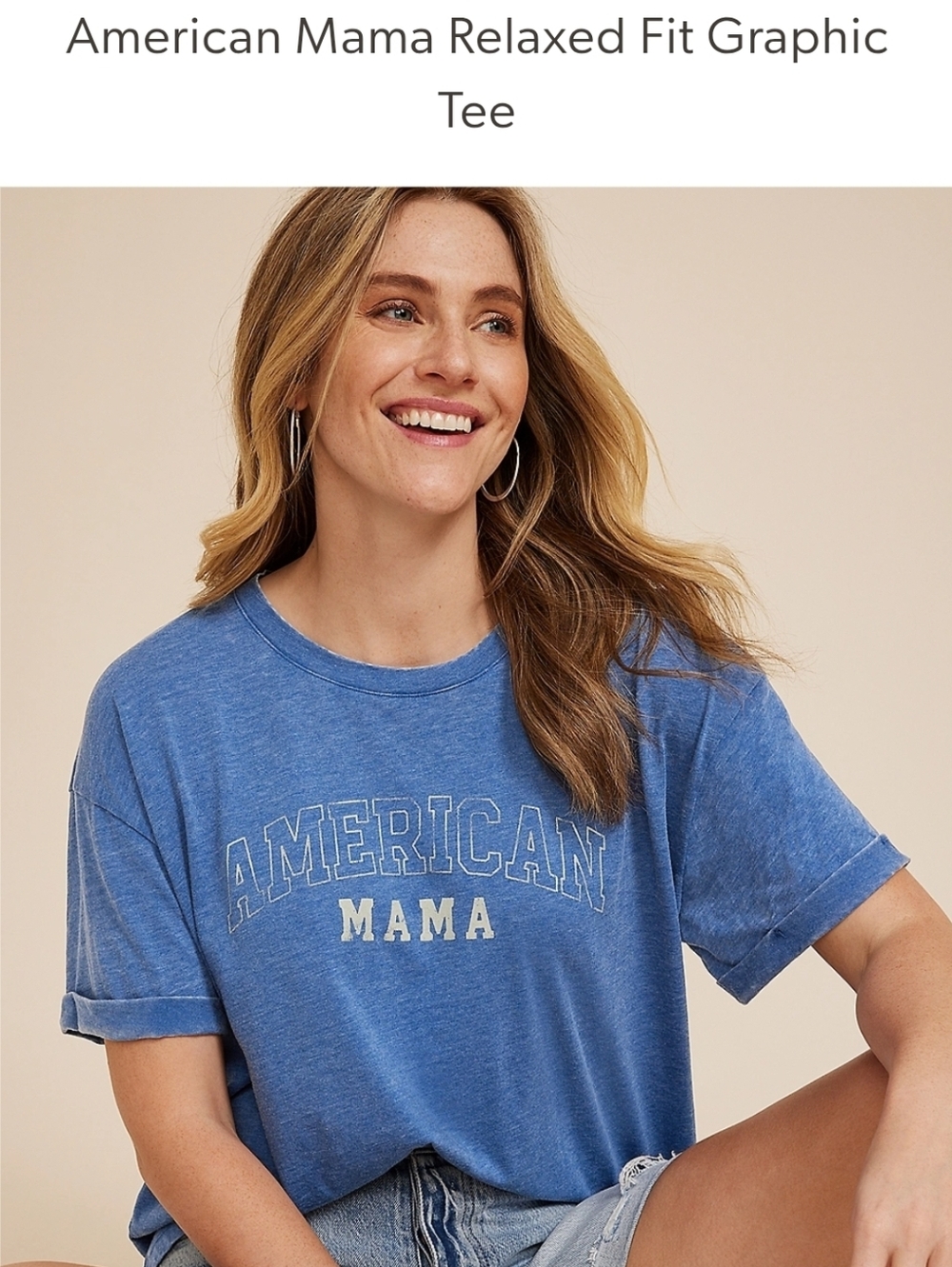 2x Maurices American Mama Tshirt